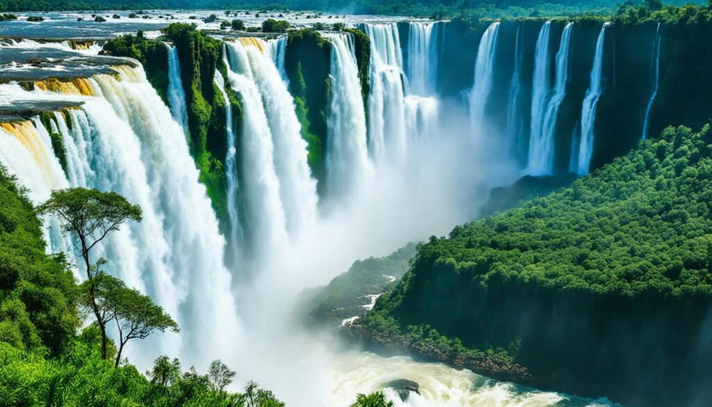 Majestic Iguazu Falls