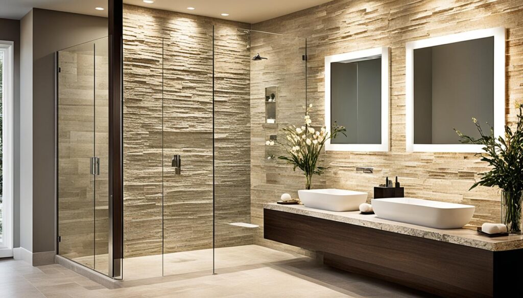 Stone Tile Bathroom 2