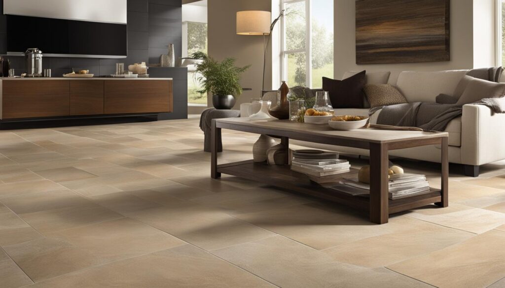 durable stone floor tiles
