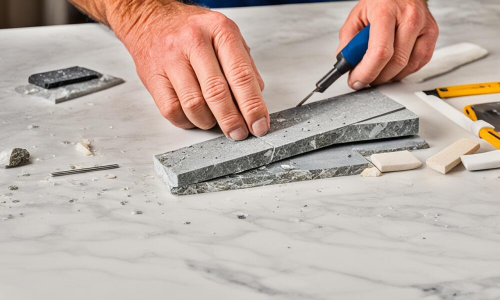 how to repair natural stone