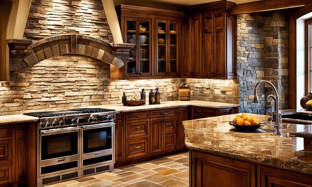 kitchen backsplash ideas natural stone