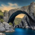 largest natural stone arch image