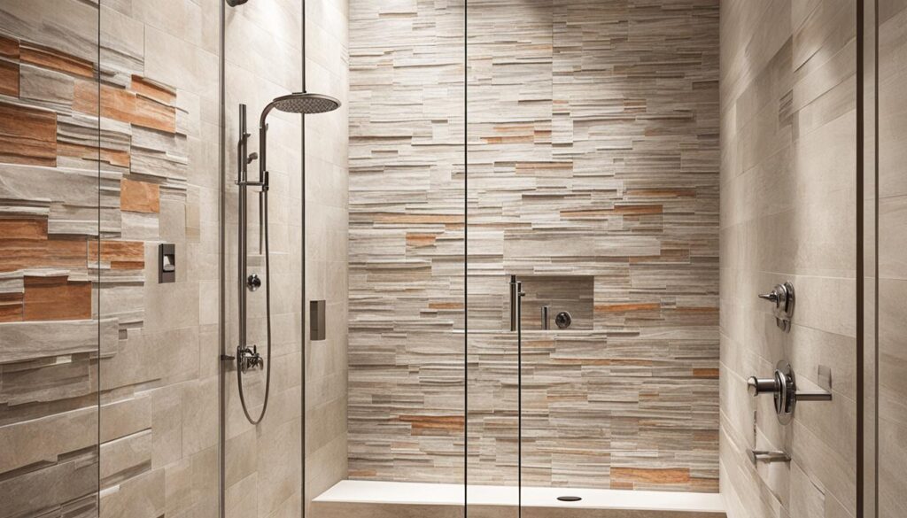 modern natural stone shower designs