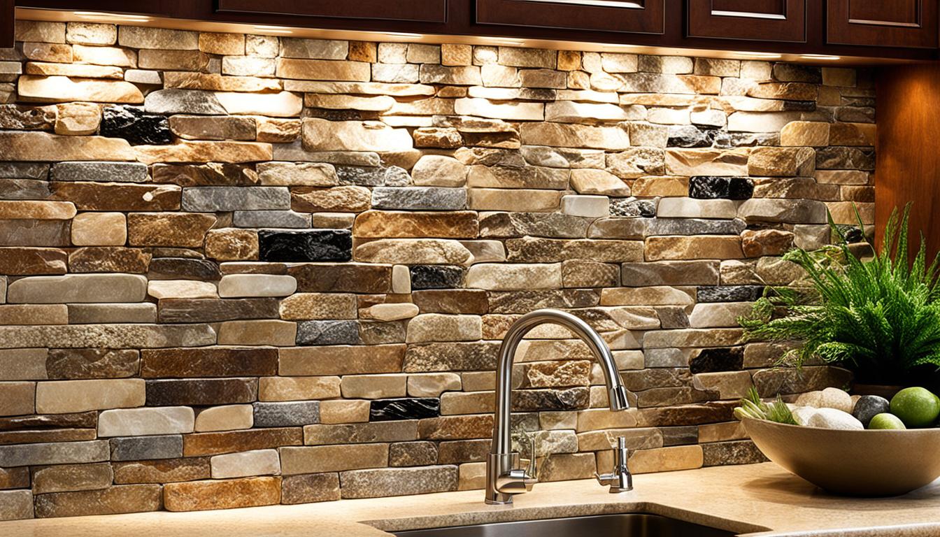 natural stone backsplash ideas