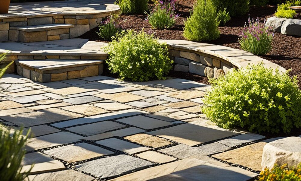 natural stone flooring ideas outdoor