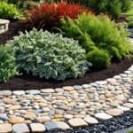 natural stone garden edging ideas