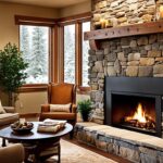 natural stone hearth ideas