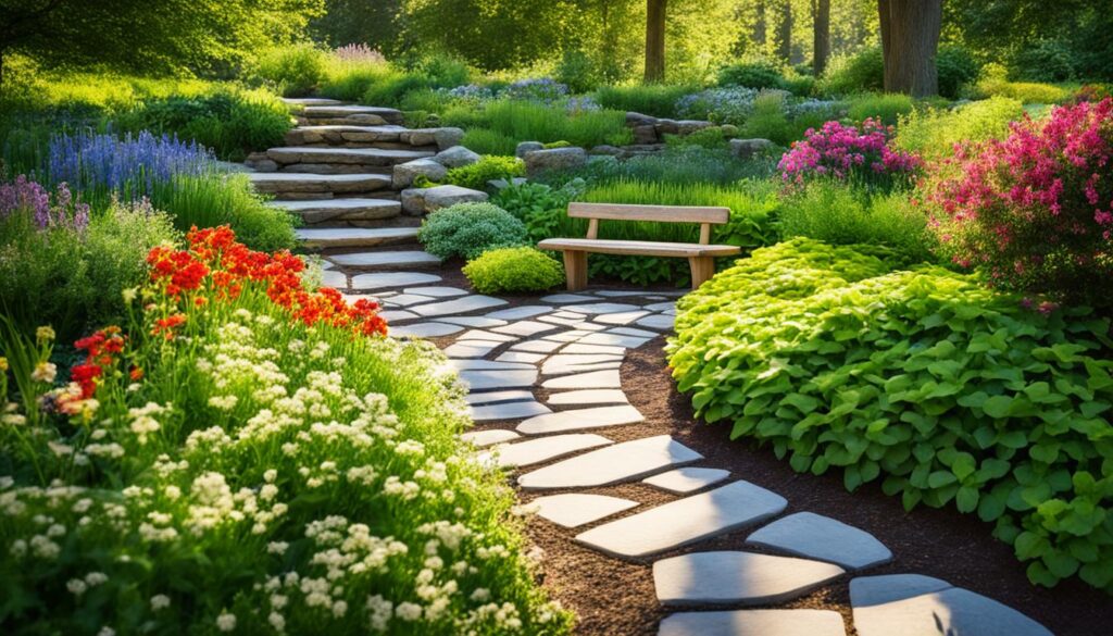 natural stone pathway ideas