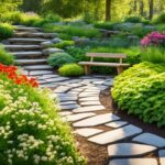 natural stone pathway ideas