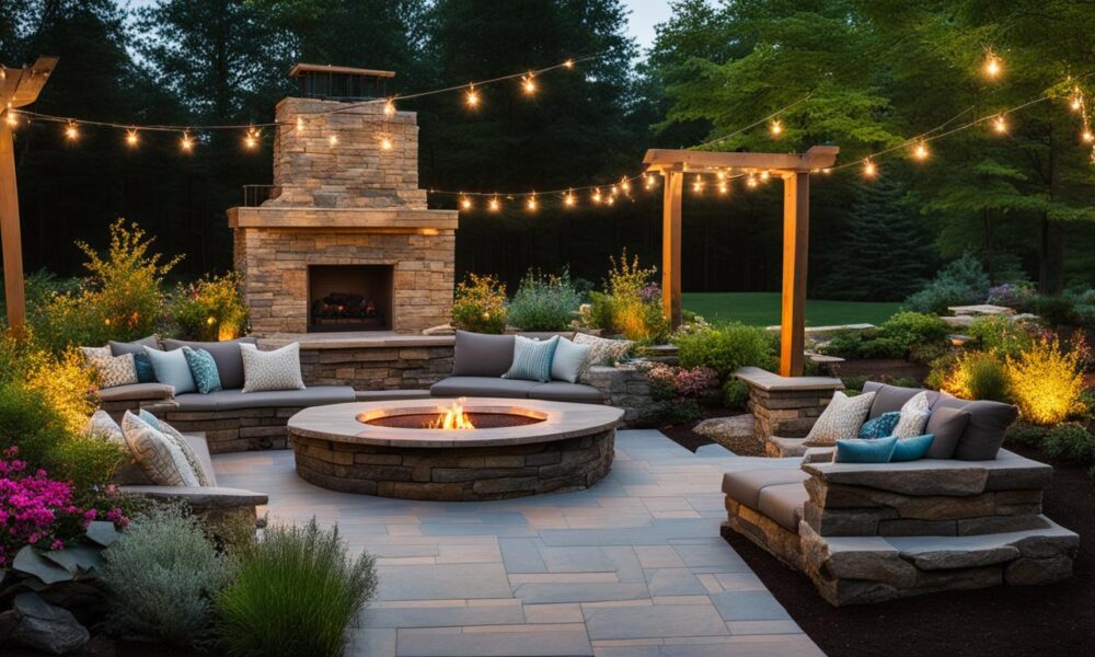 natural stone patio ideas