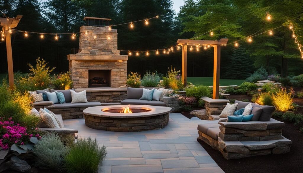 natural stone patio ideas