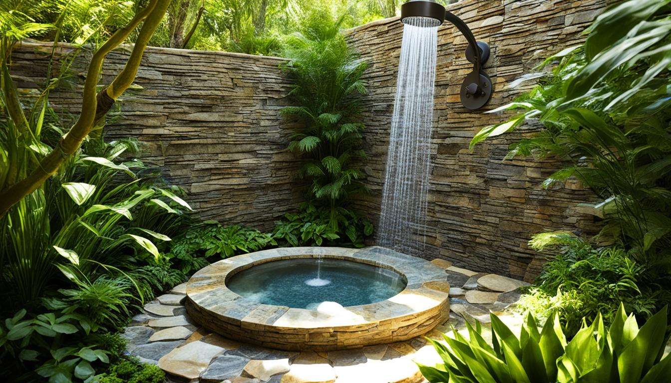 natural stone shower ideas