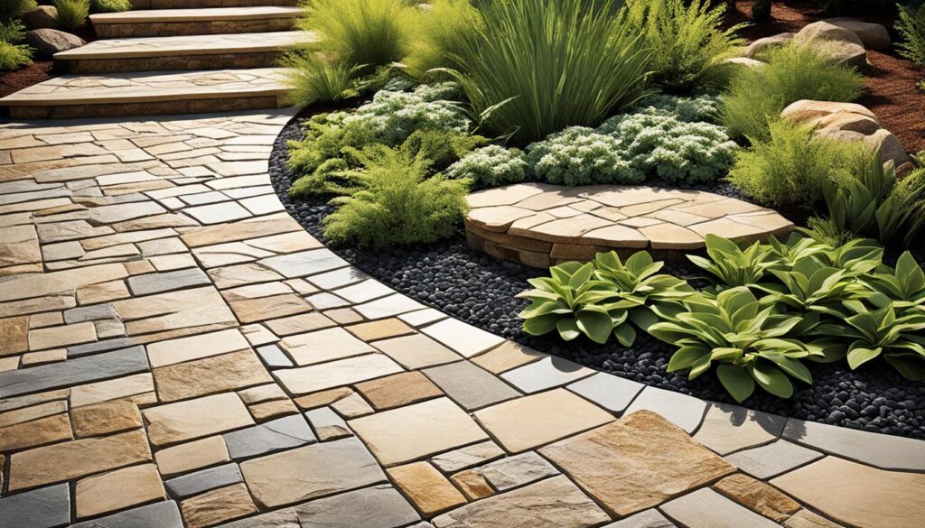 outdoor natural stone flooring