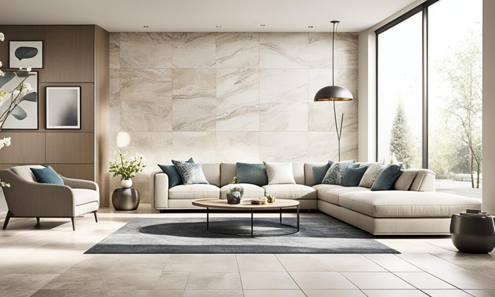 Natural stone tiles