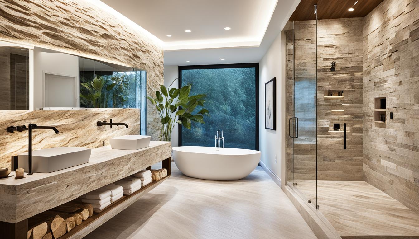 Stunning Natural Stone Design Ideas for Your Bathroom Remodel