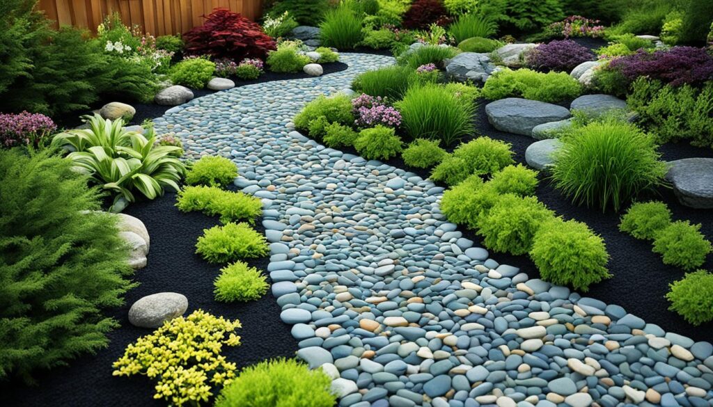 landscaping with natural stone