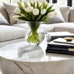 natural stone coffee table