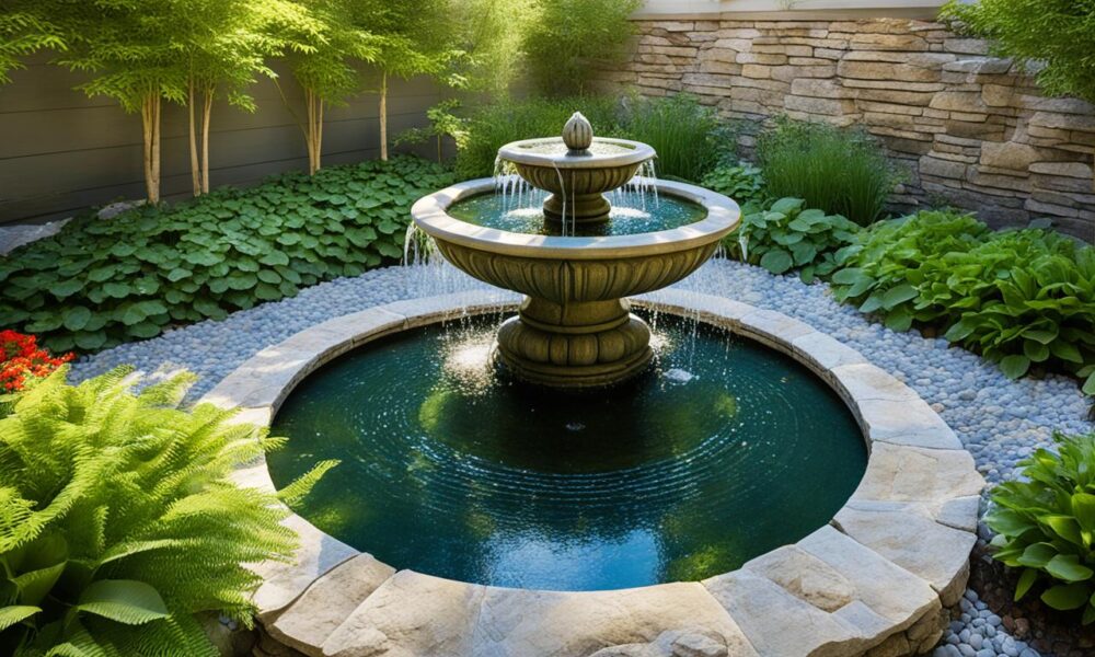 natural stone fountains