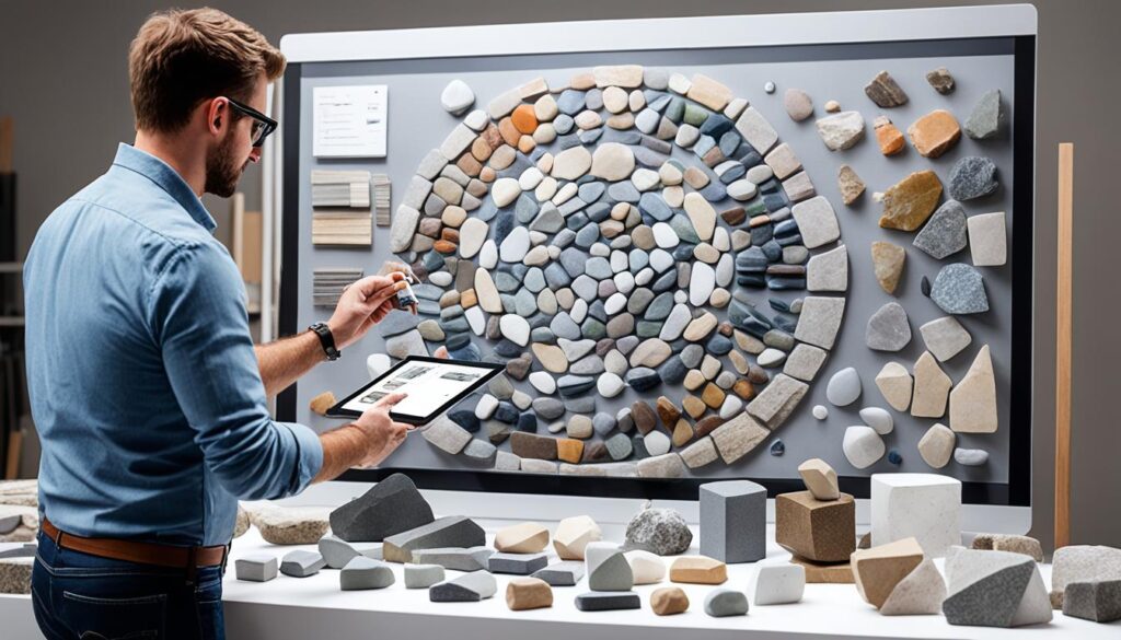 Augmented Reality for Stone Design