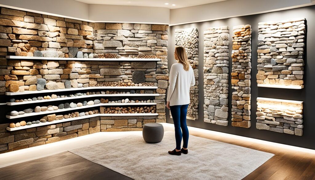 Choosing the right natural stone for your living room