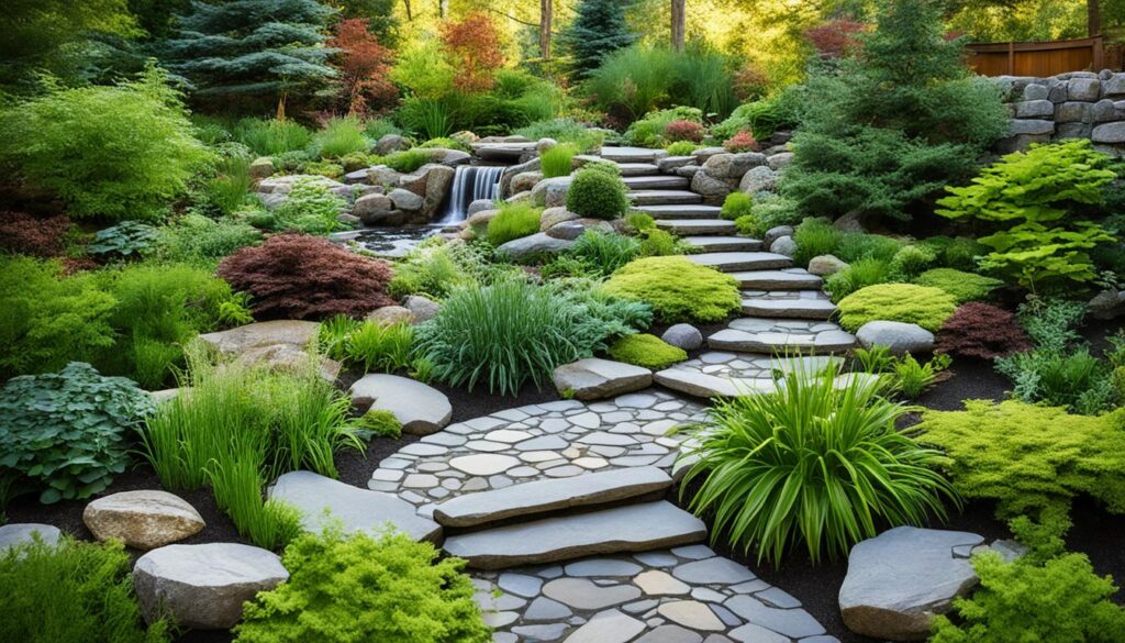 Creating Stunning Natural Stone Features in Your Garden