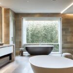 Elegant Bathroom Designs with Natural Stone