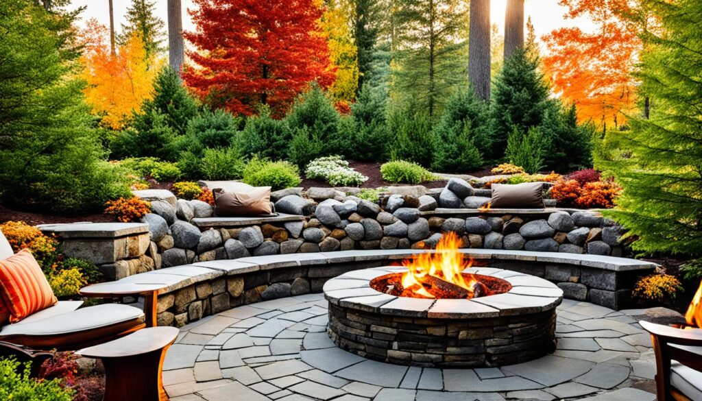 Natural Stone Fire Pit