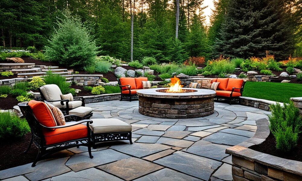 Natural Stone Patio Ideas for Entertaining Spaces