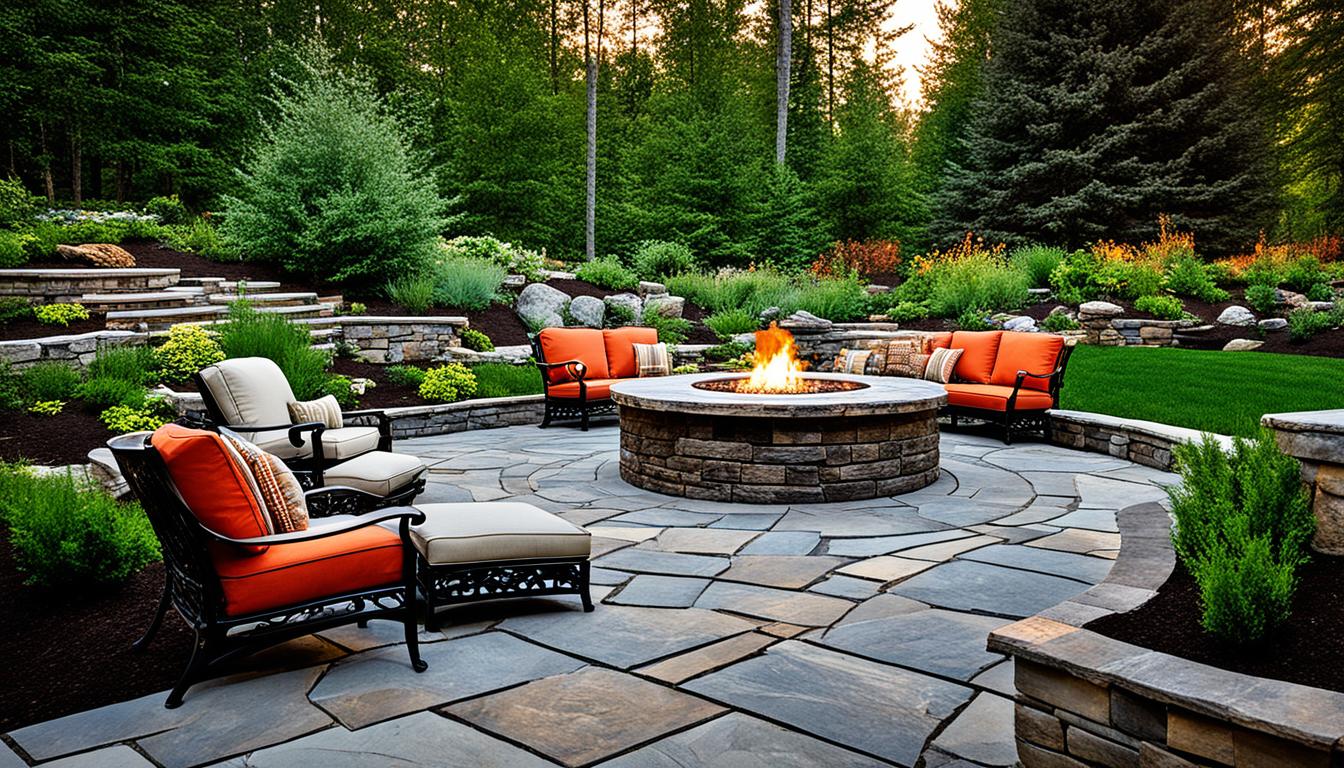 Natural Stone Patio Ideas for Entertaining Spaces