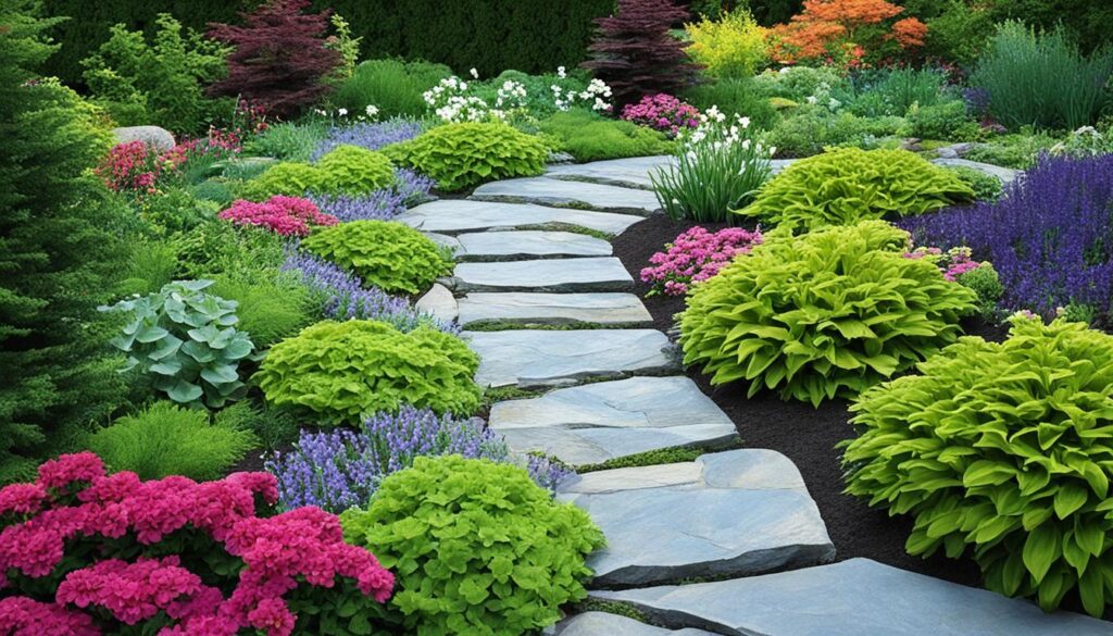 natural stone walkways